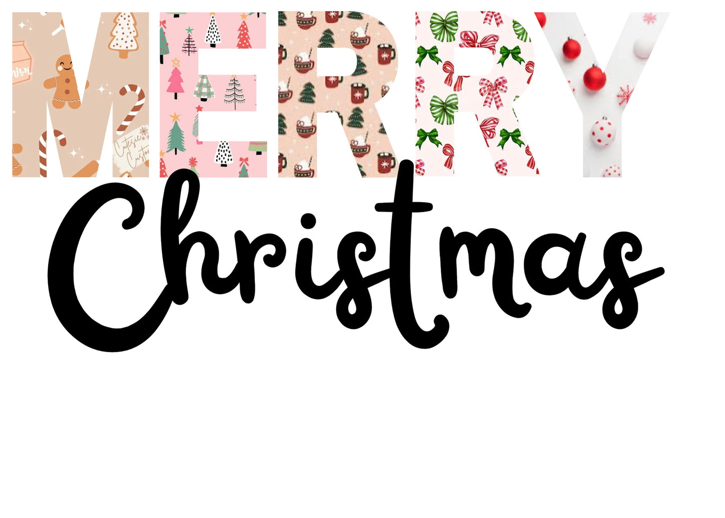 Merry Christmas digital image