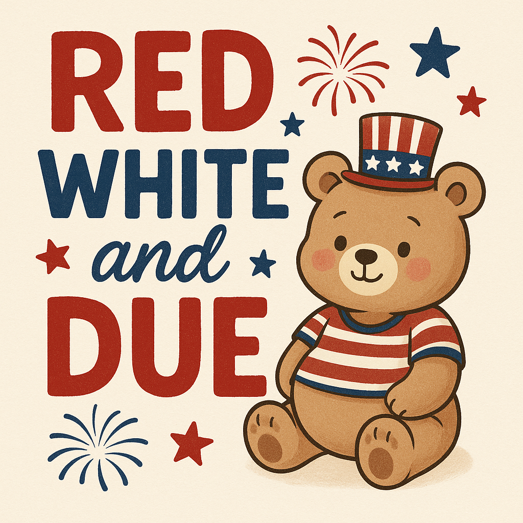 Red white and due digital image
