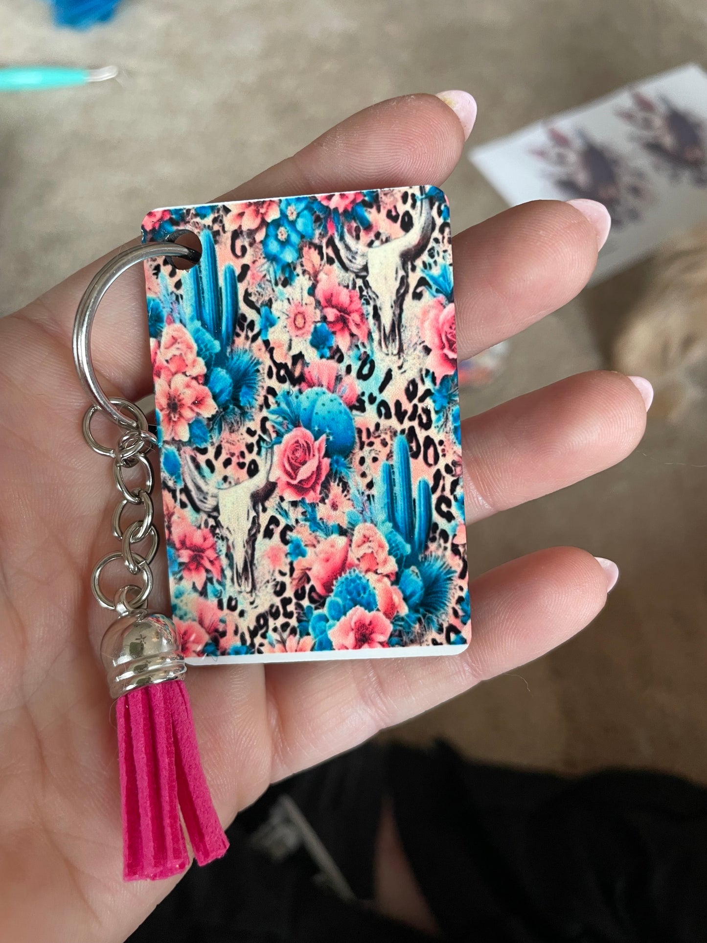 Western keychain