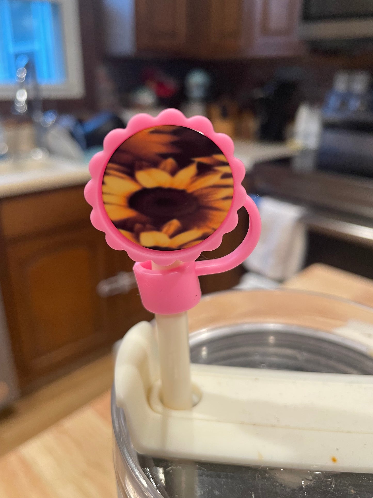 Sunflower straw topper