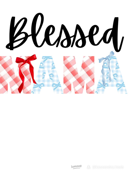 Blessed mama digital image