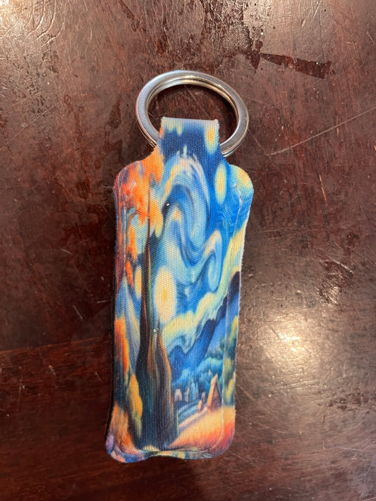 Abstract chapstick holder