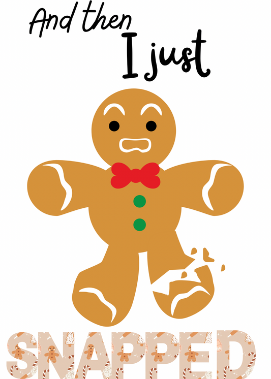 And then I just snapped digital image