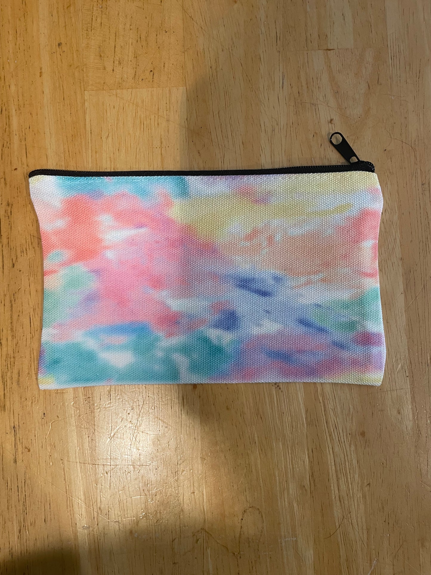 Tie dye pencil bag