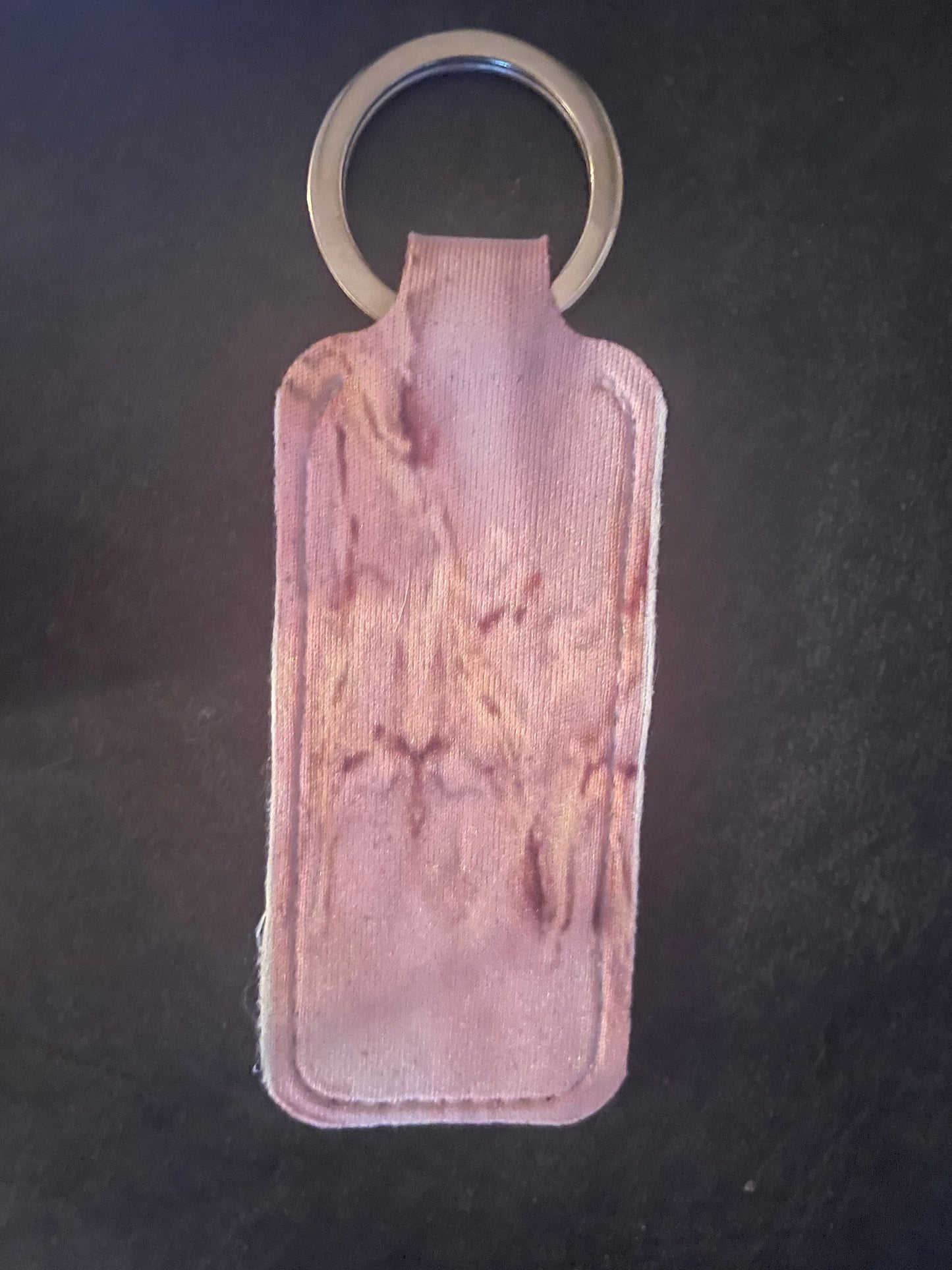 Pink marble chapstick holder