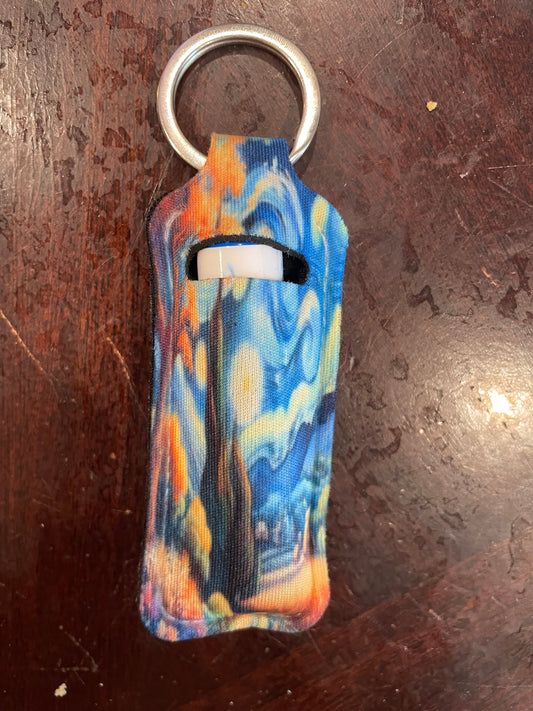 Abstract chapstick holder