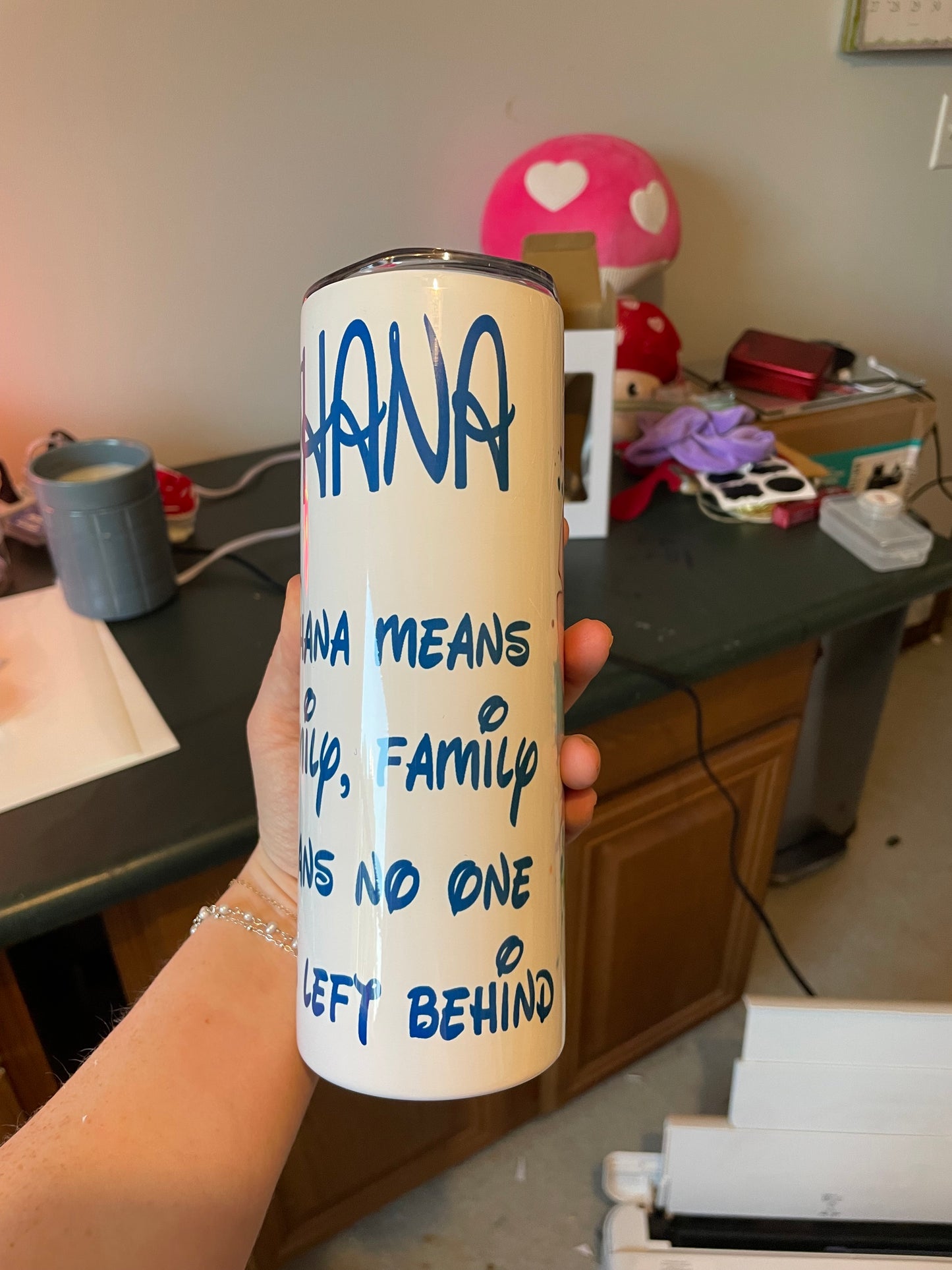 Stitch tumbler