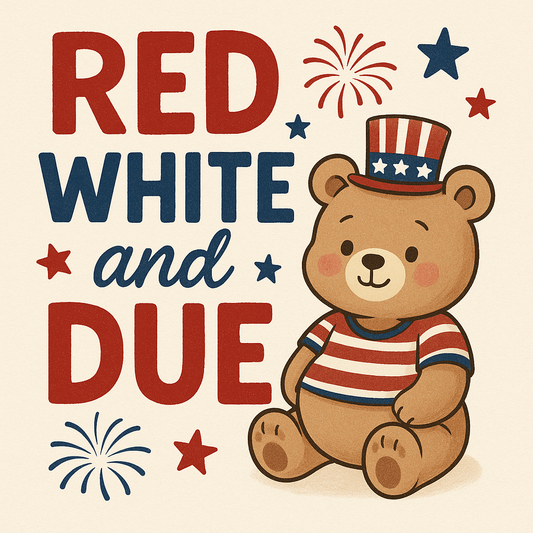 Red white and due digital image