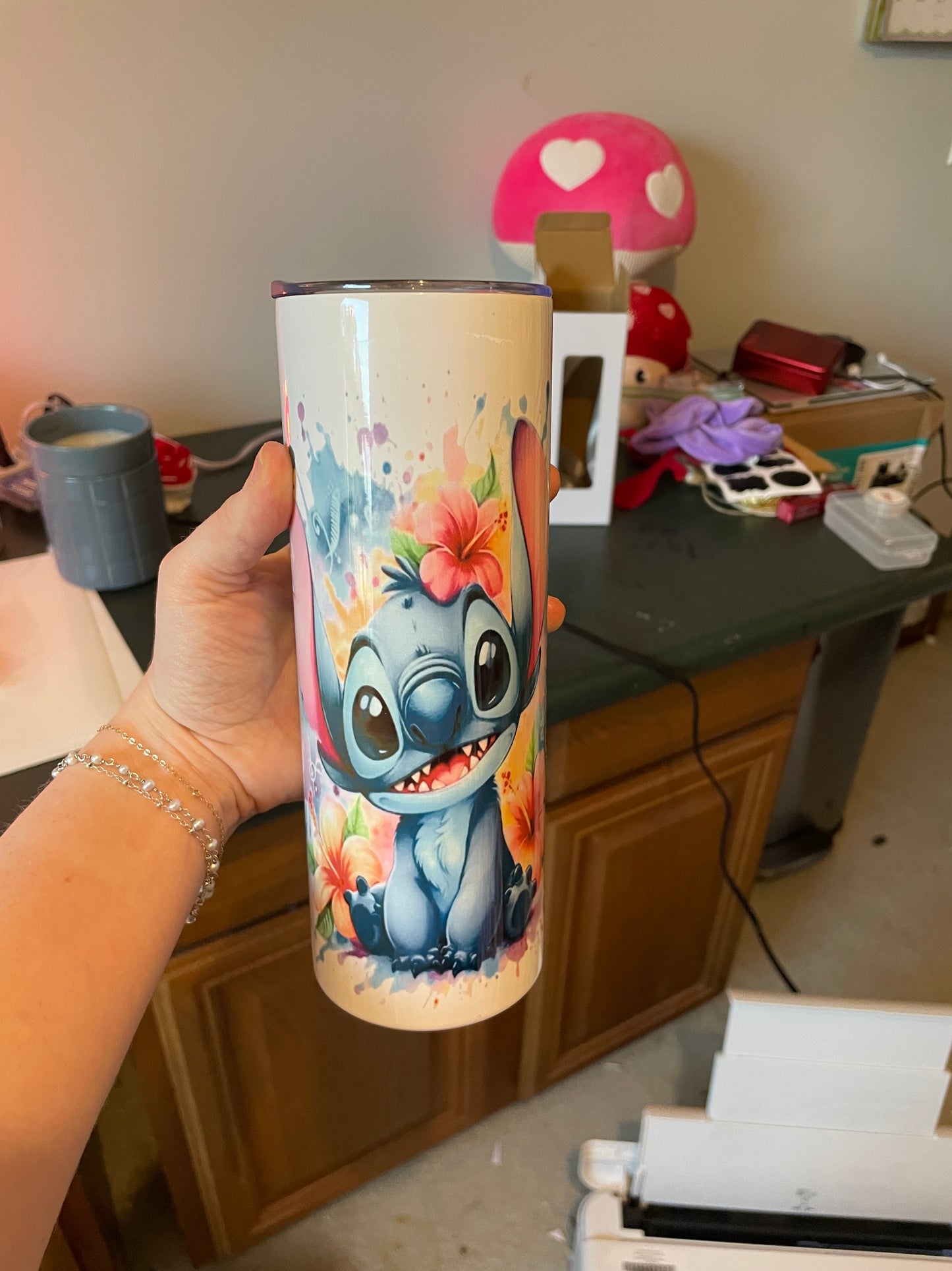 Stitch tumbler